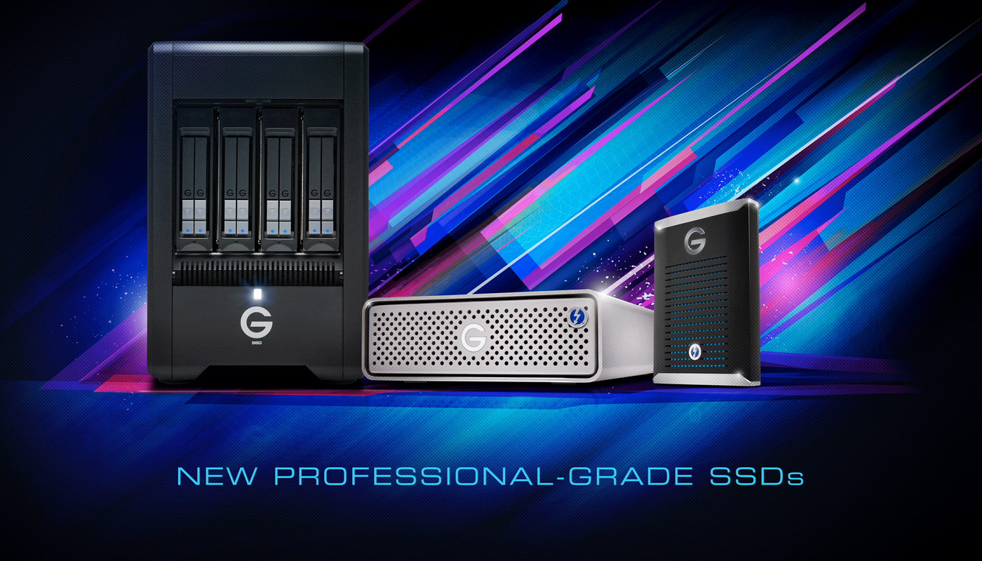 G-Technology SSDs Image