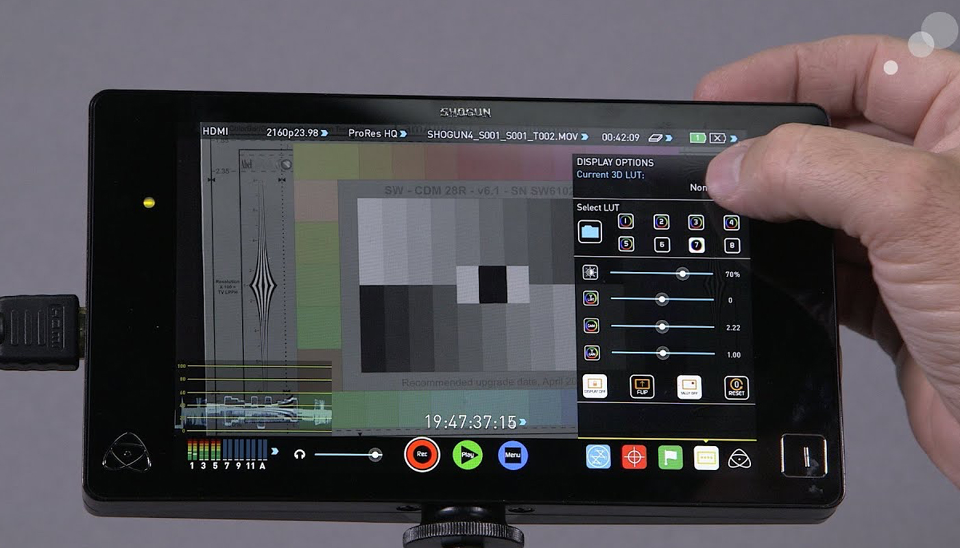 Atomos Shogun features