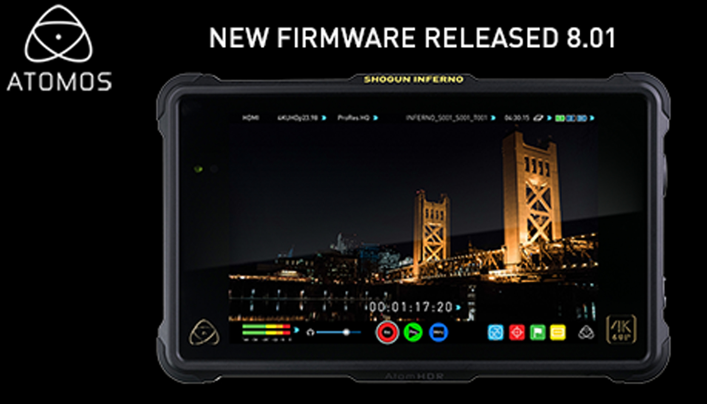 Shogun 8.01 New Firmware Release