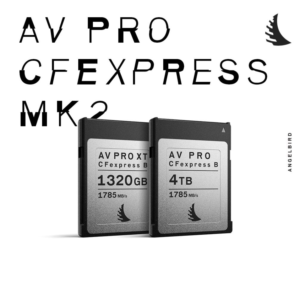 Angelbird AV Pro MKII CFexpress Type B cards